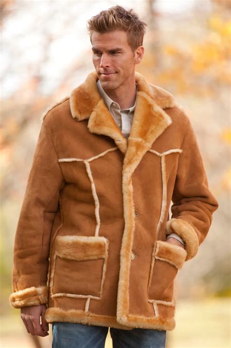 shearling jackets for men